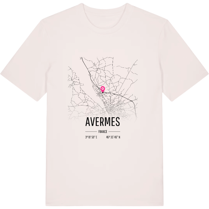Avermes kort T-shirt – t-shirt fra PinShirt