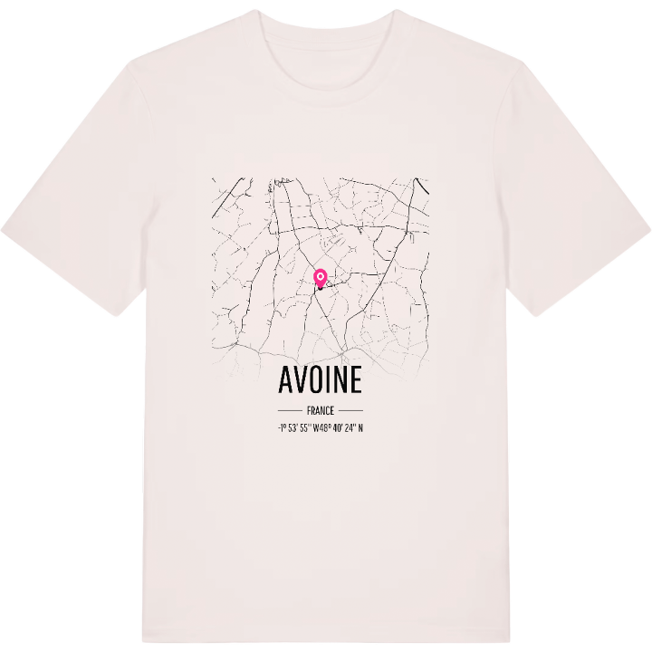 Avoine kort T-shirt – t-shirt fra PinShirt
