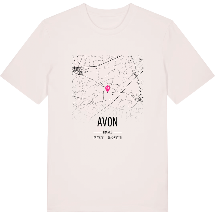 Avon kort T-shirt – t-shirt fra PinShirt