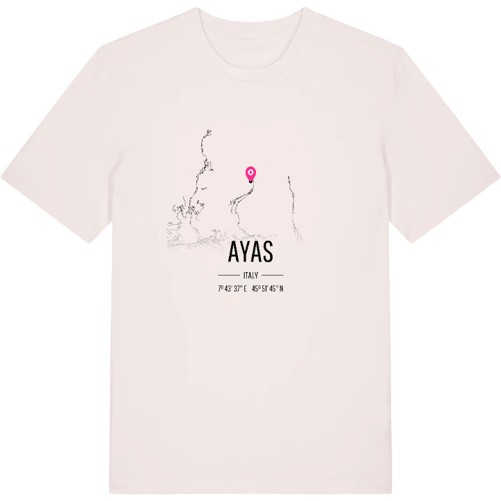 Ayas kort T-shirt – t-shirt fra PinShirt