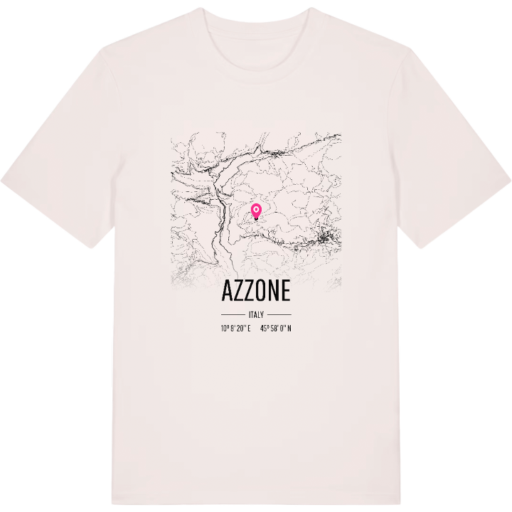 Azzone kort T-shirt – t-shirt fra PinShirt