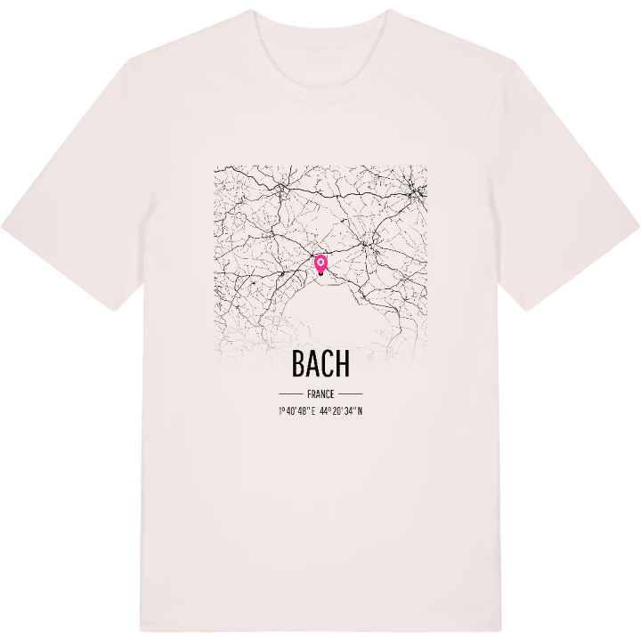Bach kort T-shirt – t-shirt fra PinShirt