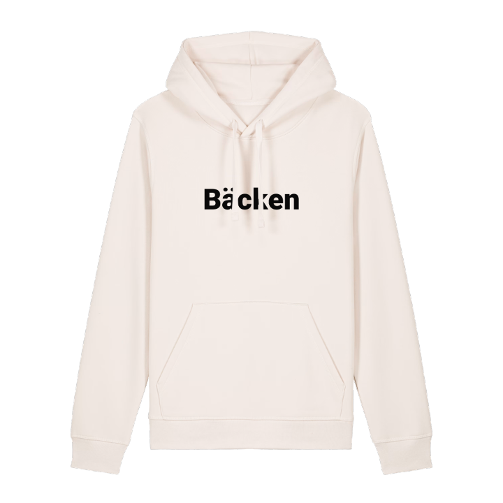 Bäcken fed hættetrøje – hættetrøje fra PinShirt