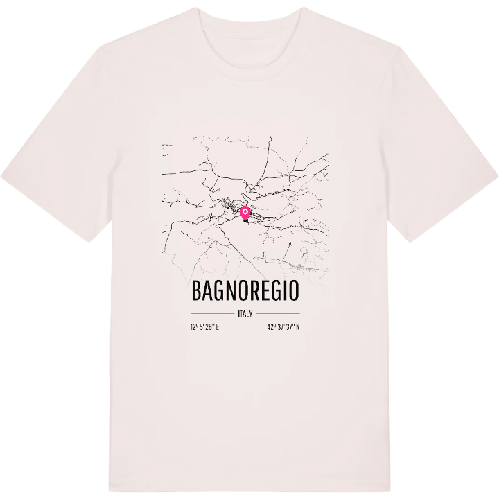 Bagnoregio kort T-shirt – t-shirt fra PinShirt