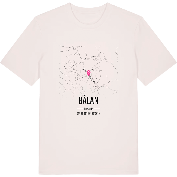 Bălan kort T-shirt – t-shirt fra PinShirt