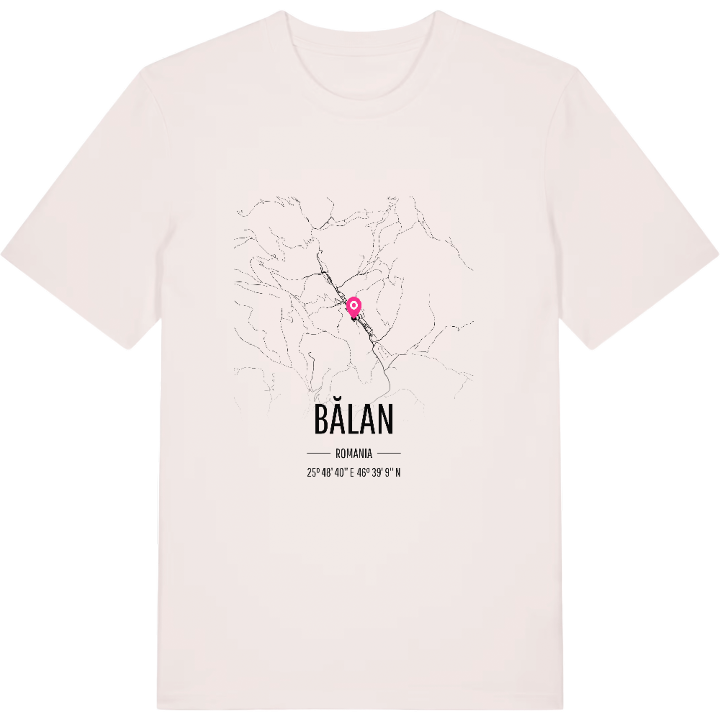 Bălan kort T-shirt – t-shirt fra PinShirt