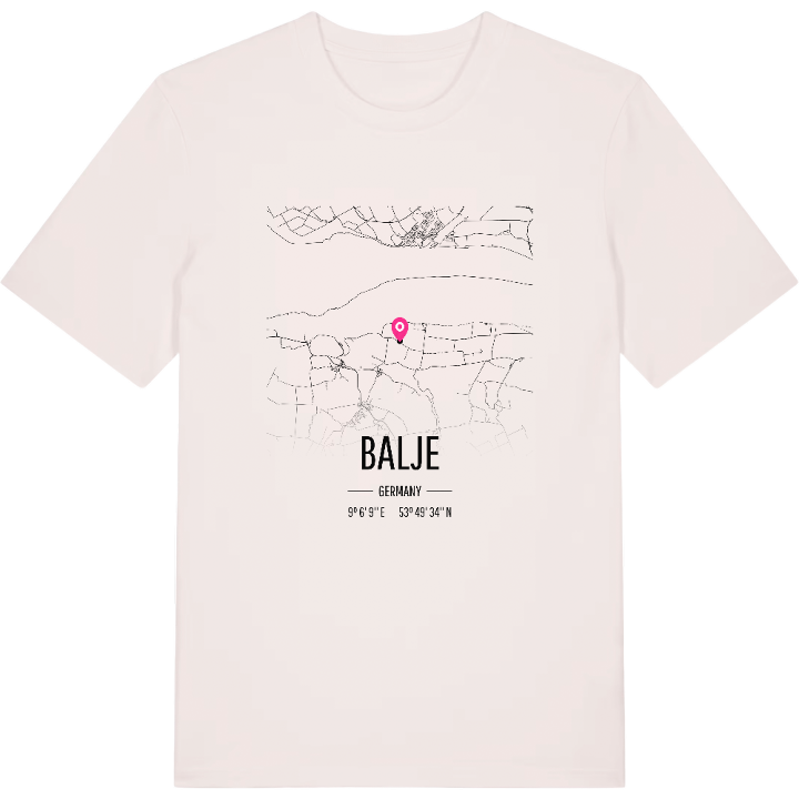 Balje kort T-shirt – t-shirt fra PinShirt