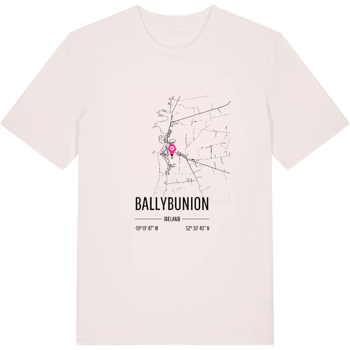 Ballybunion kort T-shirt – t-shirt fra PinShirt