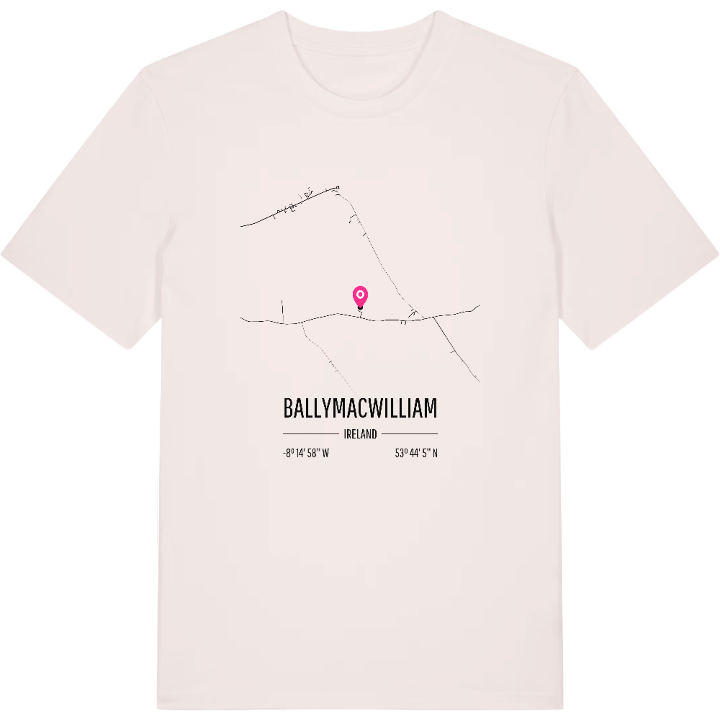 Ballymacwilliam kort T-shirt – t-shirt fra PinShirt