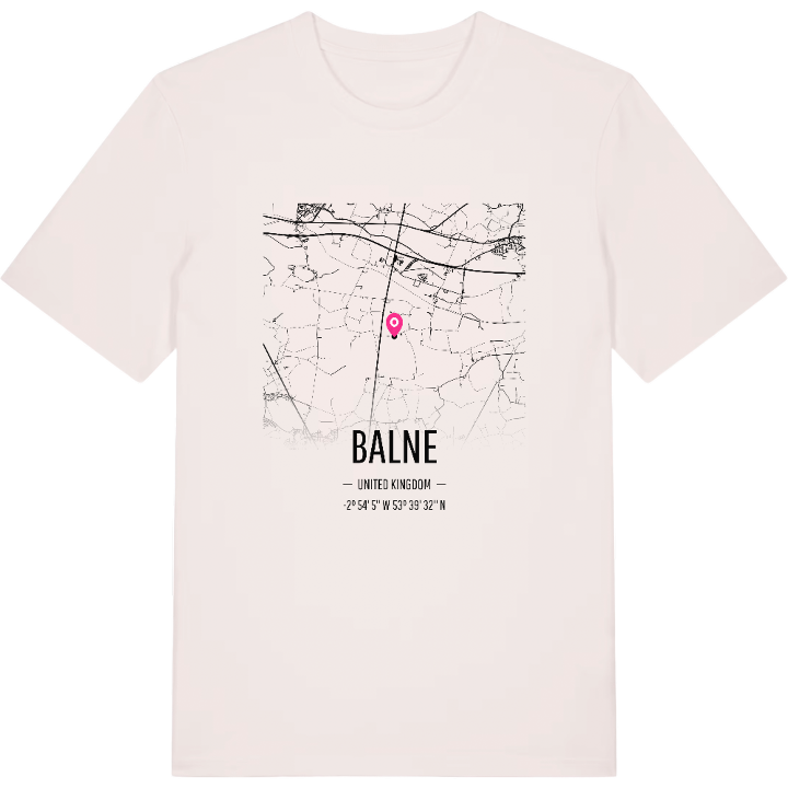 Balne kort T-shirt – t-shirt fra PinShirt