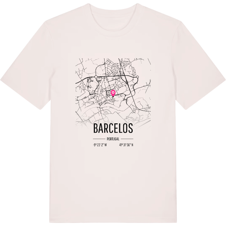 Barcelos kort T-shirt – t-shirt fra PinShirt