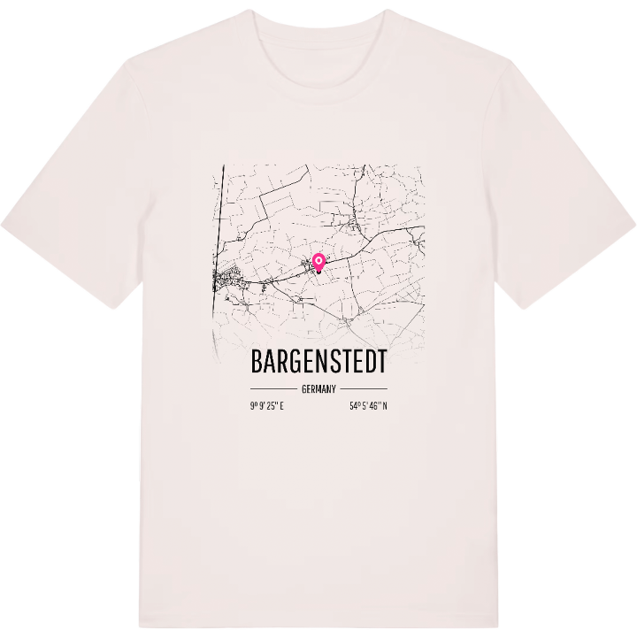 Bargenstedt kort T-shirt – t-shirt fra PinShirt