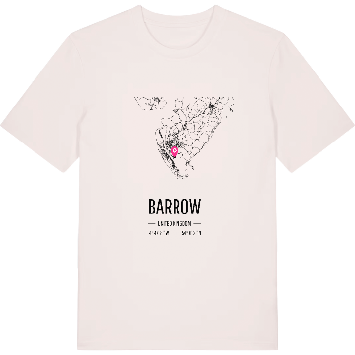 Barrow kort T-shirt – t-shirt fra PinShirt
