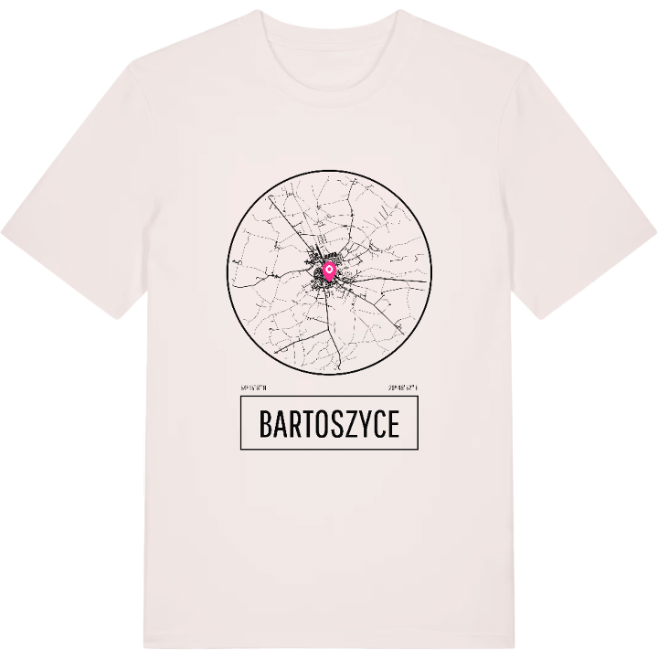 Bartoszyce T-shirt – t-shirt fra PinShirt