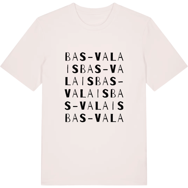 Bas-Valais ordleg T-shirt – t-shirt fra PinShirt