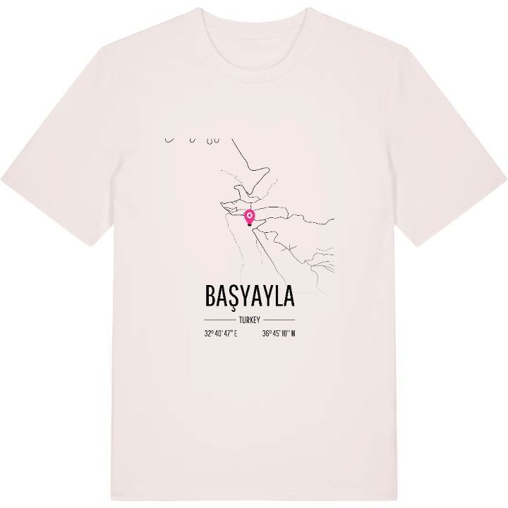 Başyayla kort T-shirt – t-shirt fra PinShirt