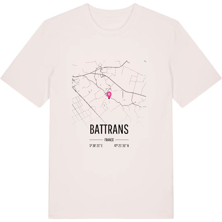 Battrans kort T-shirt – t-shirt fra PinShirt