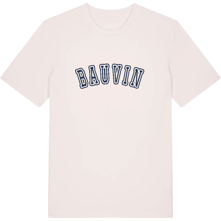 Bauvin college T-shirt – t-shirt fra PinShirt