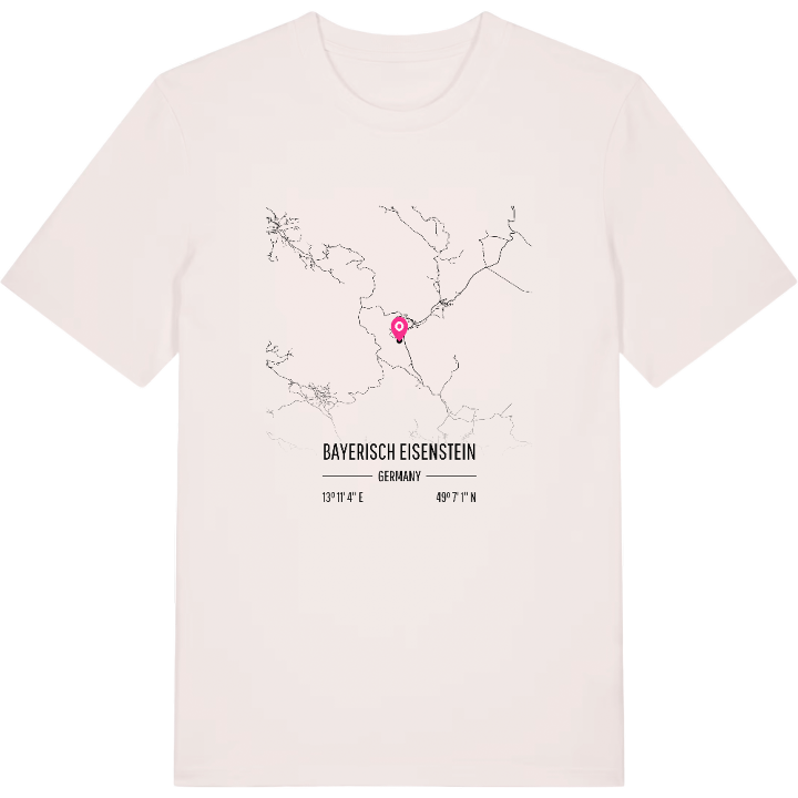 Bayerisch Eisenstein kort T-shirt – t-shirt fra PinShirt