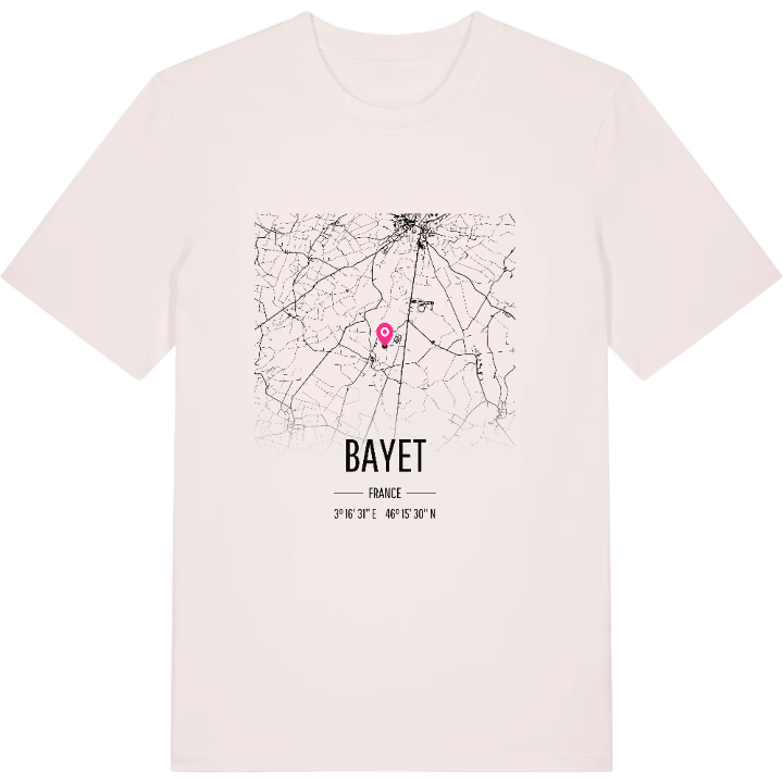Bayet kort T-shirt – t-shirt fra PinShirt