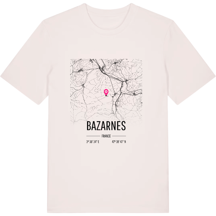 Bazarnes kort T-shirt – t-shirt fra PinShirt
