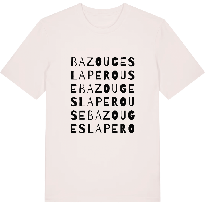 Bazouges la Perouse ordleg T-shirt – t-shirt fra PinShirt
