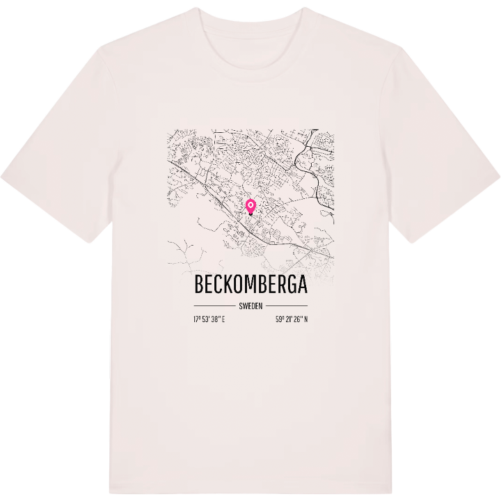 Beckomberga kort T-shirt – t-shirt fra PinShirt