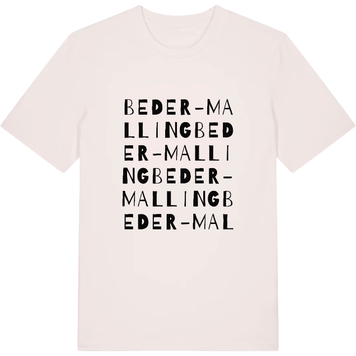 Beder-Malling ordleg T-shirt – t-shirt fra PinShirt