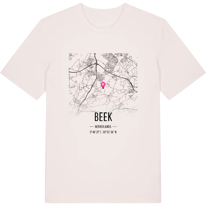 Beek kort T-shirt – t-shirt fra PinShirt