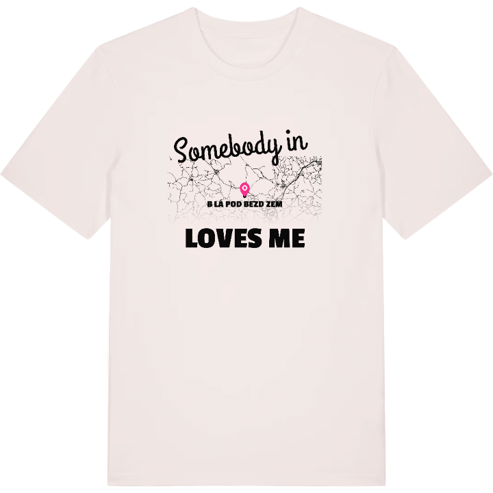 Nogen i Bělá pod Bezdězem elsker mig T-shirt – t-shirt fra PinShirt