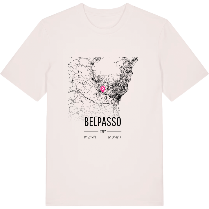 Belpasso kort T-shirt – t-shirt fra PinShirt