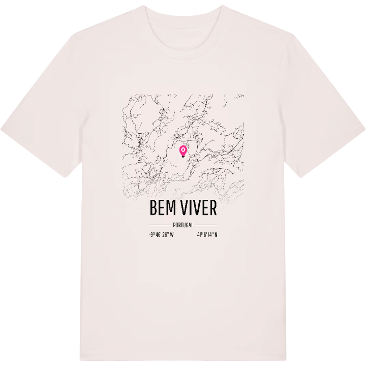Bem Viver kort T-shirt – t-shirt fra PinShirt