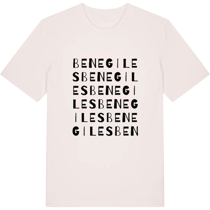 Benegiles ordleg T-shirt – t-shirt fra PinShirt
