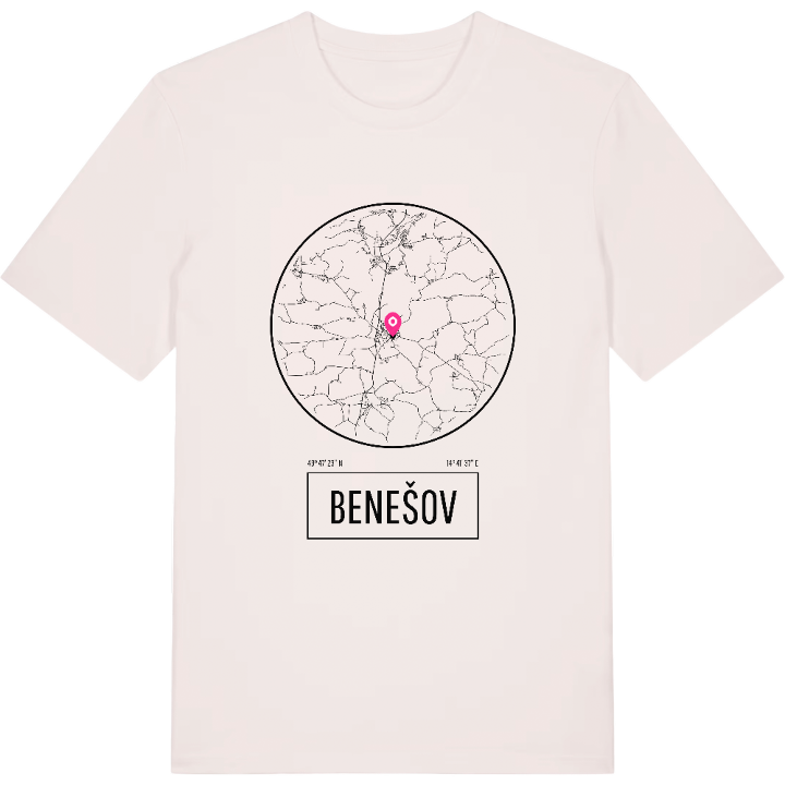 Benešov T-shirt – t-shirt fra PinShirt