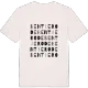 Bentierode ordleg T-shirt