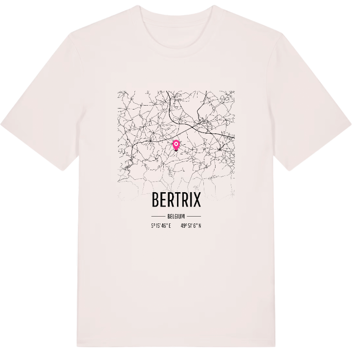 Bertrix kort T-shirt – t-shirt fra PinShirt