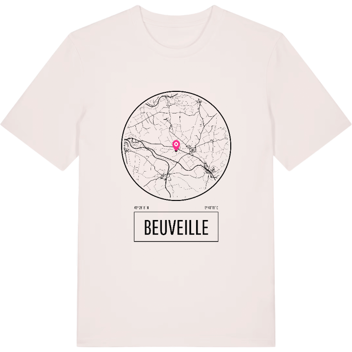 Beuveille T-shirt – t-shirt fra PinShirt