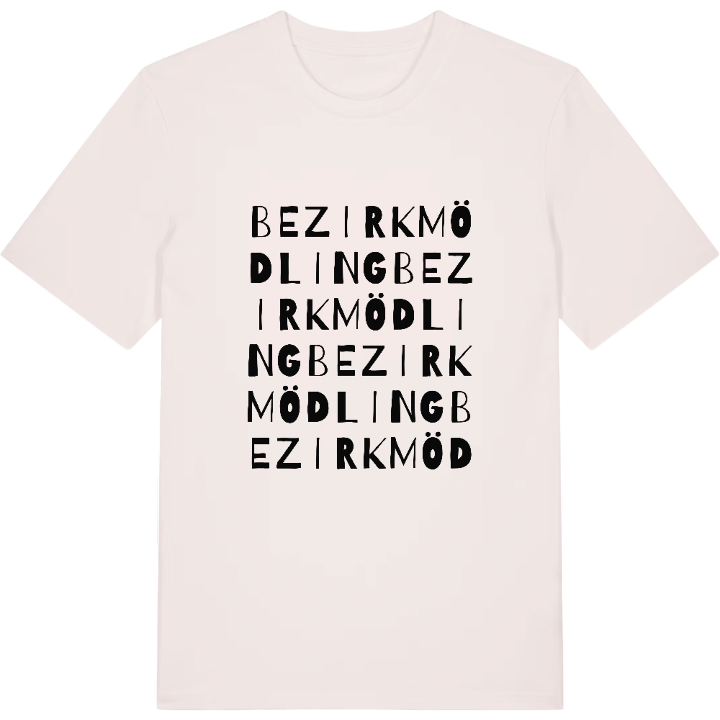 Bezirk Mödling ordleg T-shirt – t-shirt fra PinShirt