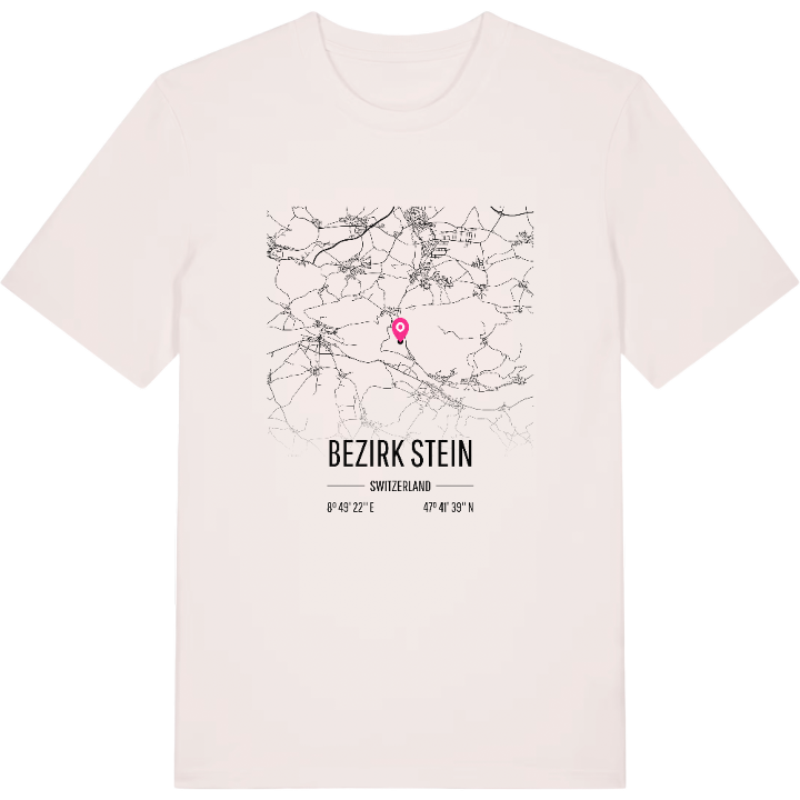 Bezirk Stein kort T-shirt – t-shirt fra PinShirt