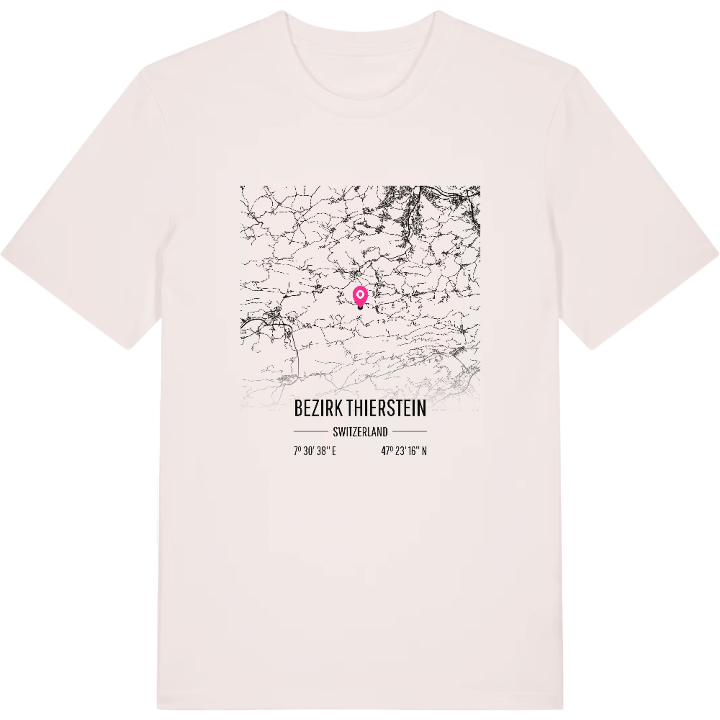 Bezirk Thierstein kort T-shirt – t-shirt fra PinShirt