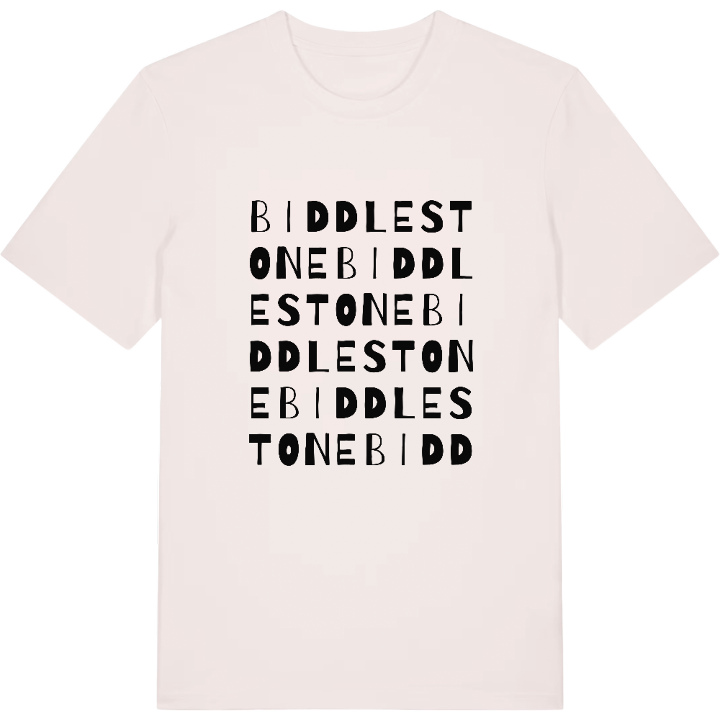 Biddlestone ordleg T-shirt – t-shirt fra PinShirt