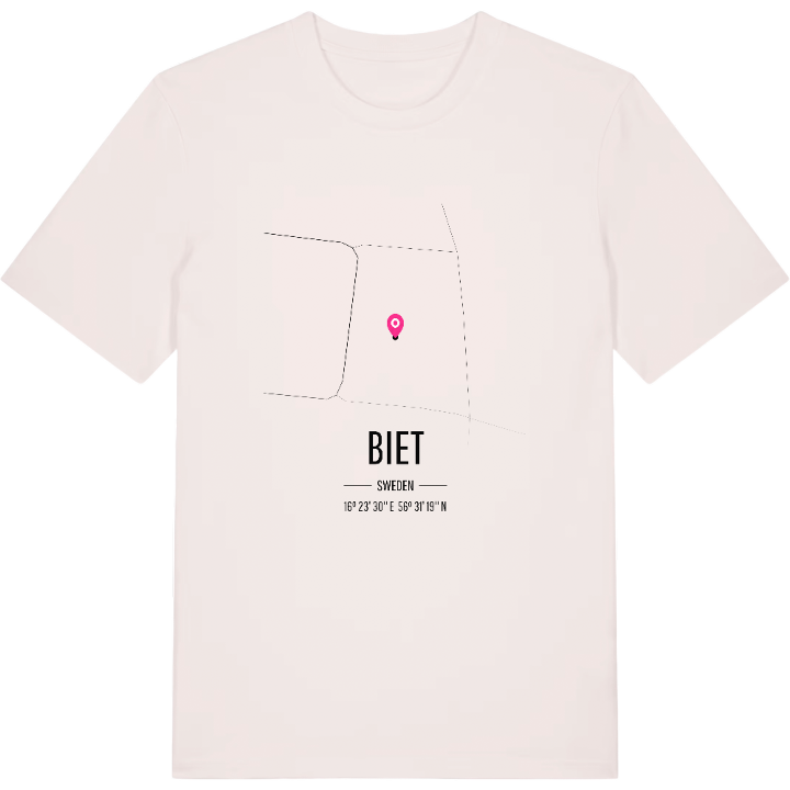 Biet kort T-shirt – t-shirt fra PinShirt