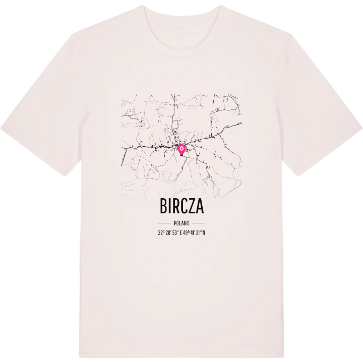 Bircza kort T-shirt – t-shirt fra PinShirt