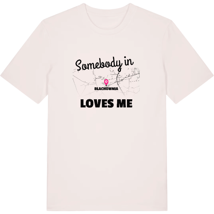 Nogen i Blachownia elsker mig T-shirt – t-shirt fra PinShirt