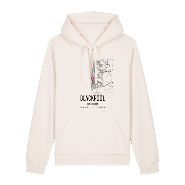 Blackpool kort hættetrøje – hættetrøje fra PinShirt