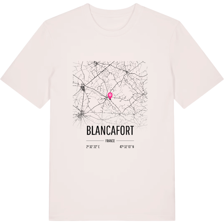 Blancafort kort T-shirt – t-shirt fra PinShirt