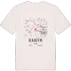 Blaustein kort T-shirt