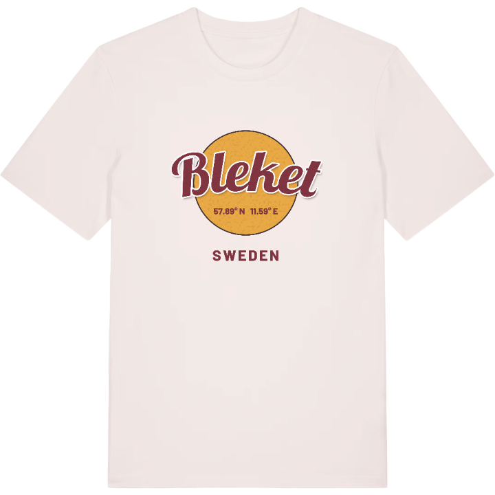 Bleket cirkel T-shirt – t-shirt fra PinShirt