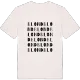 Blond ordleg T-shirt