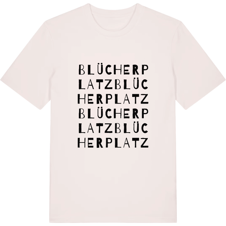 Blücherplatz ordleg T-shirt – t-shirt fra PinShirt